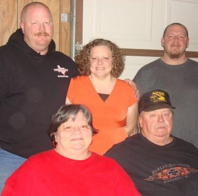 AJ Hebert and family 2014